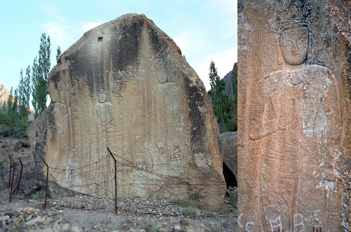 15 Buddhist Rock Carvings Near Skardu